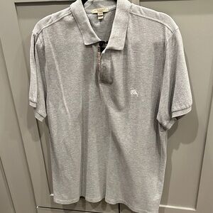 Burberry Light Gray Polo Shirt